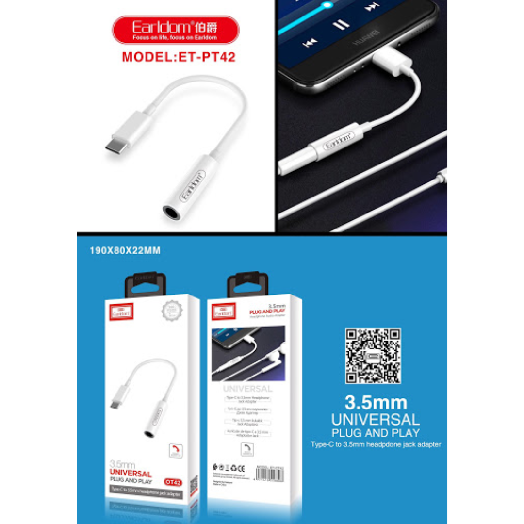 Earldom 3.5mm Universal Plug & Play OT42 — image 3