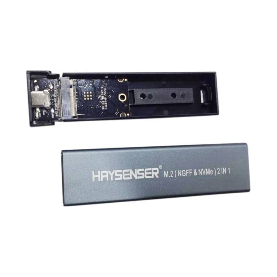 Haysenser M.2 Nvme & M.2 NGFF M.2 SSD to USB3.1 Enclosure HY-S207 — image 3