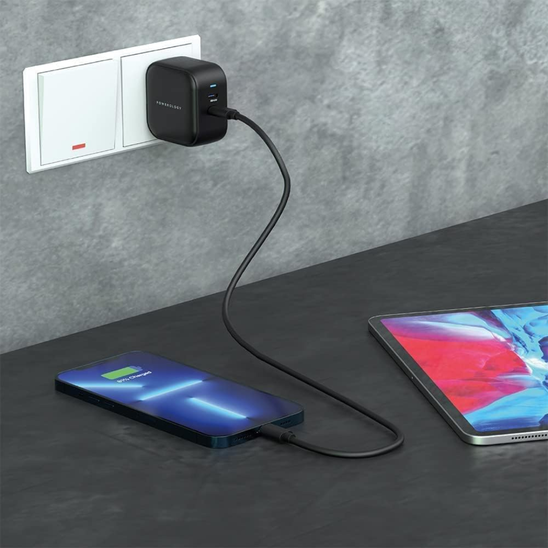 Powerology Dual Port PD GaN Wall Charger 65W — image 3