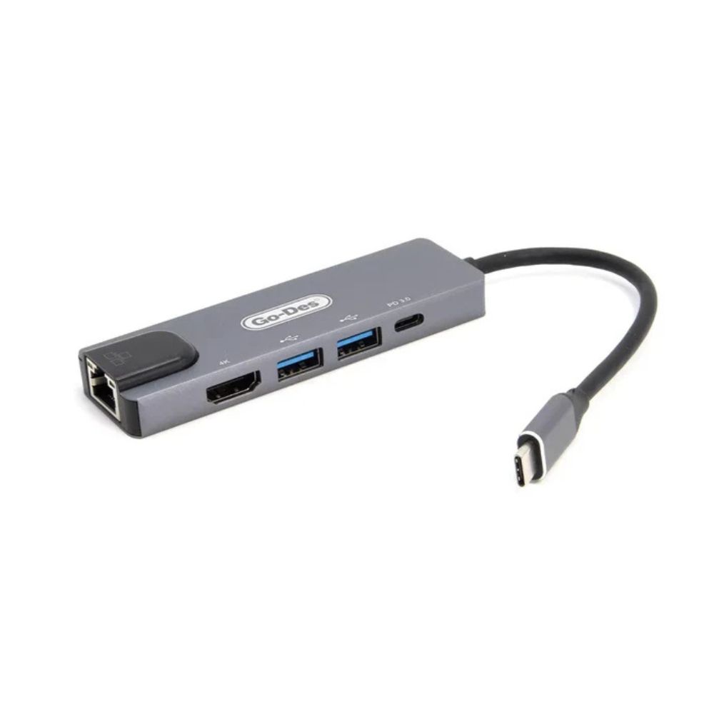 Go Des GD-6829 Type-c to HDTV 5 in 1 Converter Adapter — image 4