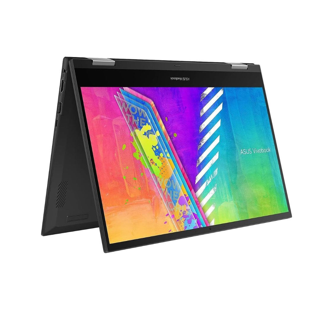 Asus TP1400KA-BZ056WS 14 Inch HD Touchscreen Intel Celeron N4500 Processor 4GB RAM 128 GB SSD Windows 11 Home With Stylus Pen — image 1