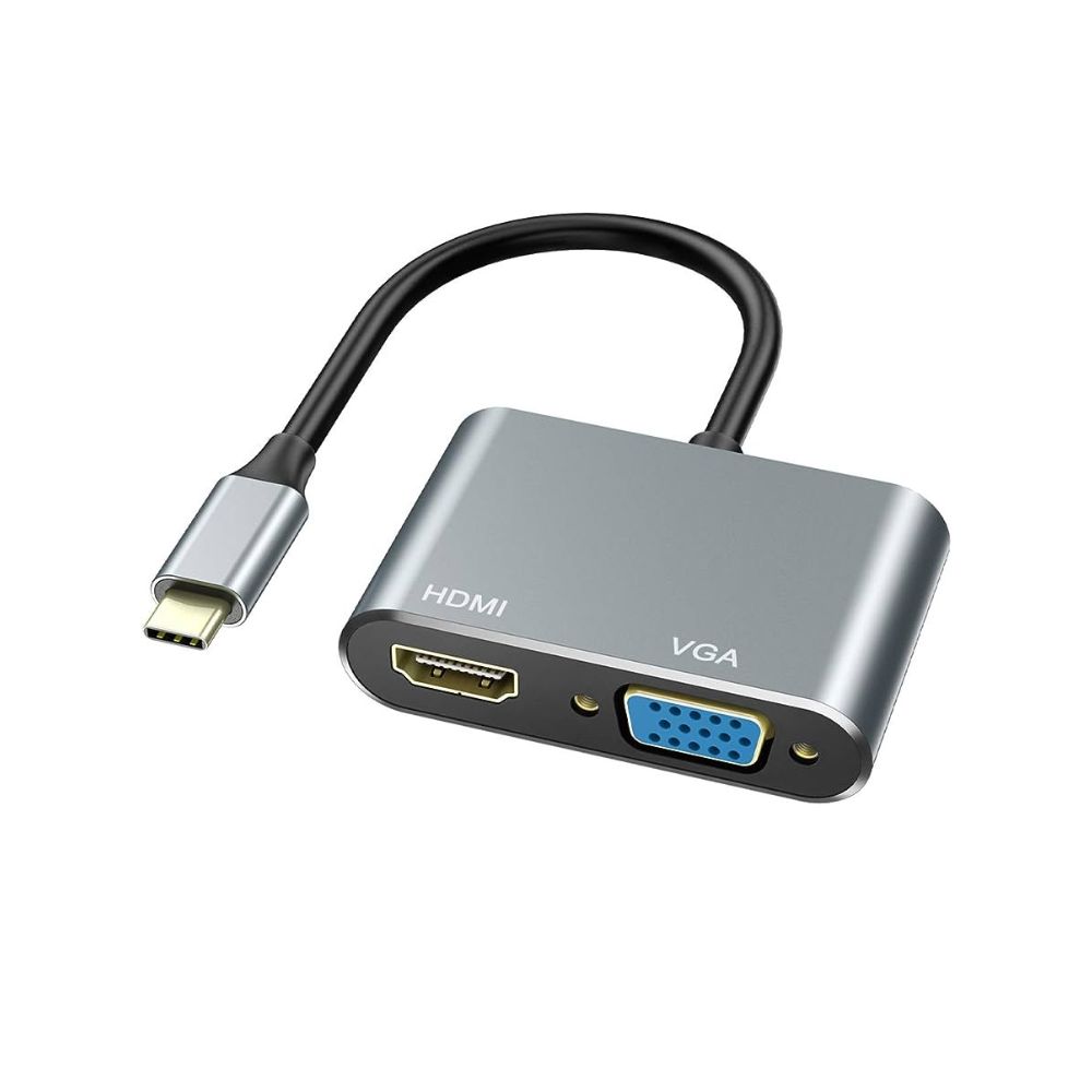 Go Des 2 in 1 USB C To HDTV+VGA Converter — image 3