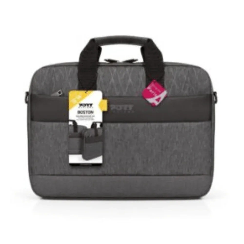 Port Design BOSTON TL 14.0-Inch Laptop Toploading Bag, Gray — image 1
