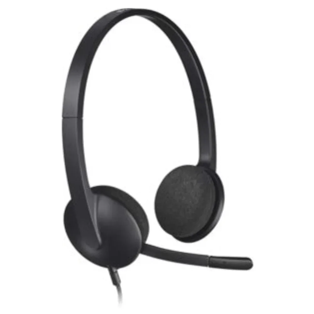 Logitec H340 USB Computer Headset 981-000475 — image 1