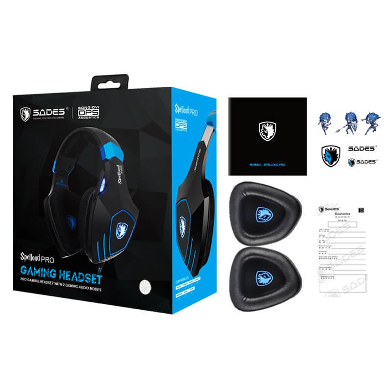 SADES SA 910 PRO Spellond Pro USB Wired Gaming Headset — image 3