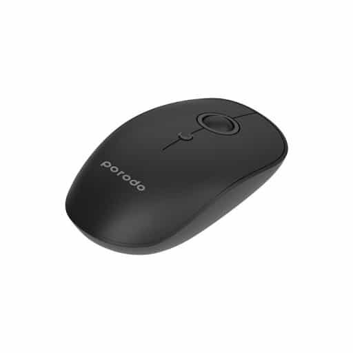 Porodo 2 in 1 Wireless Bluetooth Mouse 2.4GHz V5.0 - Black | PD-WM24BT-BK — image 1