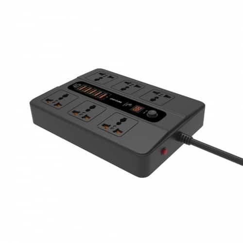 Porodo 5 USB 6 AC Output 1 USB C PD Power Extension Multi plug — image 4