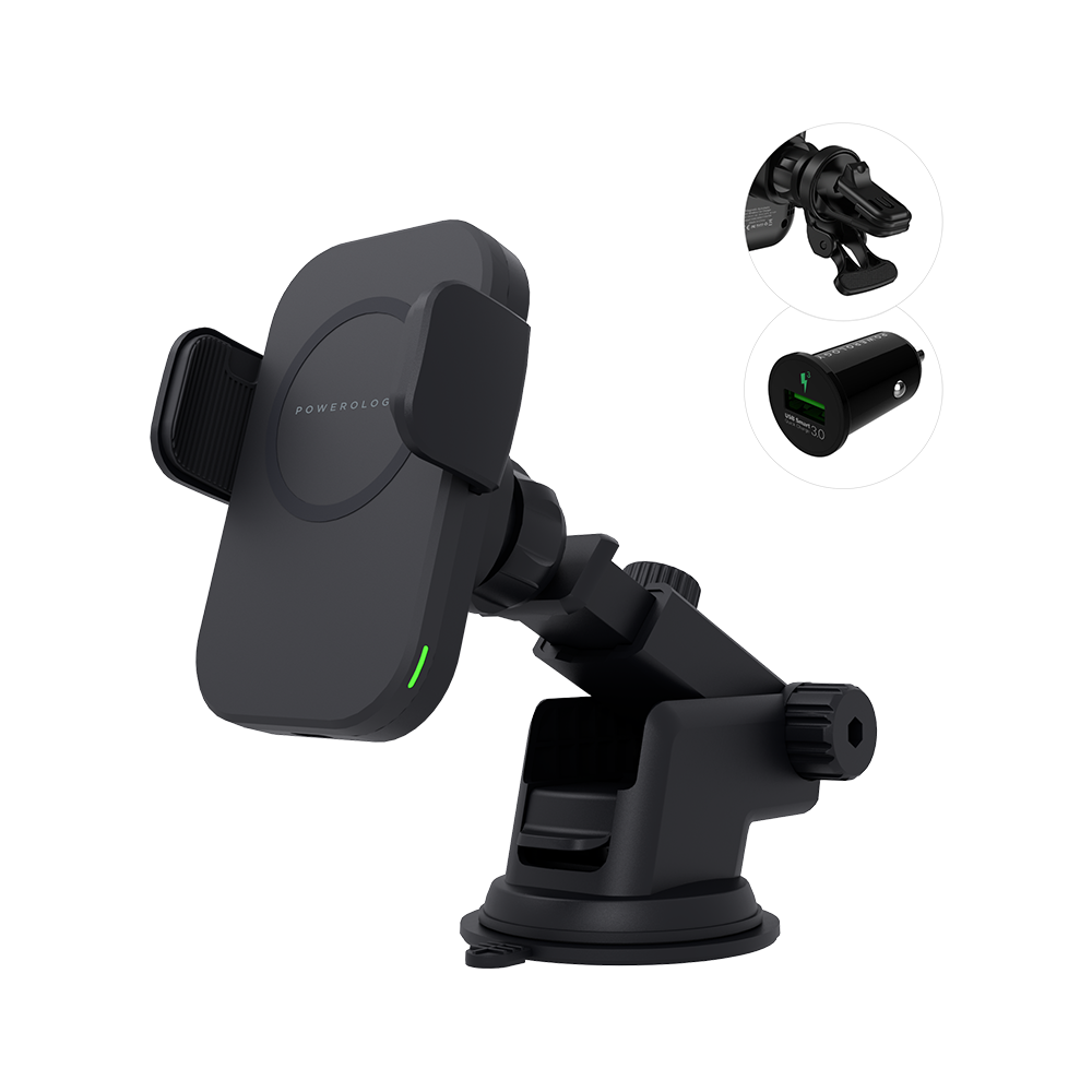 Powerology 15W Fast-Wireless Magsafe Mount — image 1