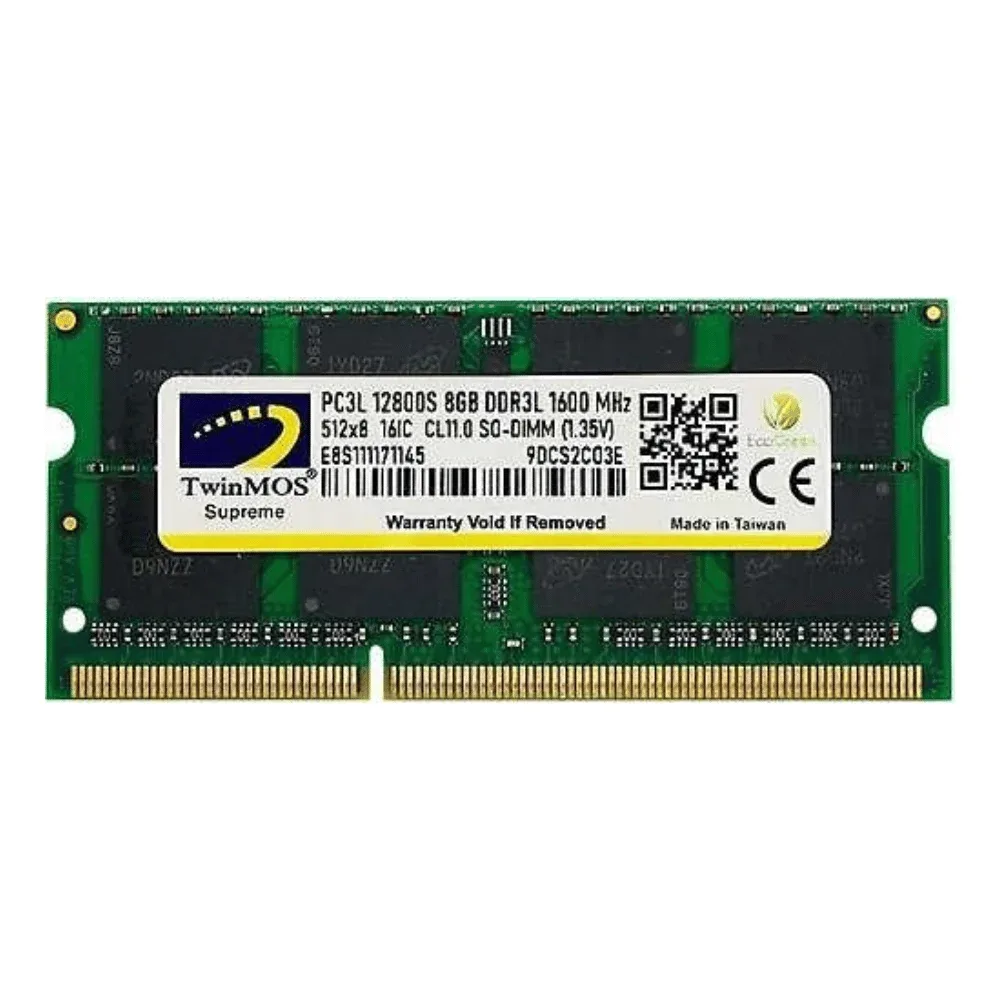 TwinMos 8GB DDR3 1600MHz SO-DIMM Laptop RAM — image 1