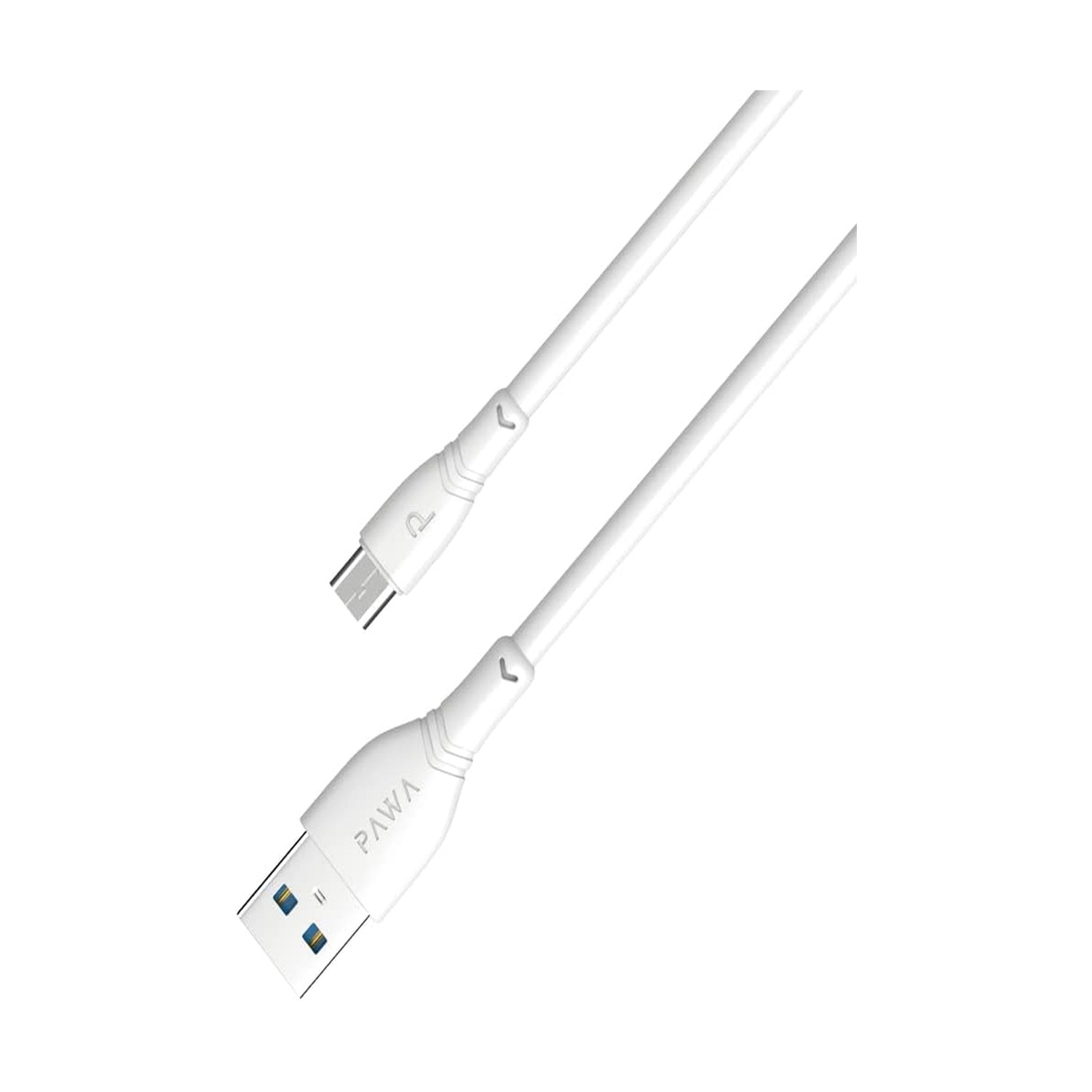 Pawa USB A to Micro USB Cable White — image 2
