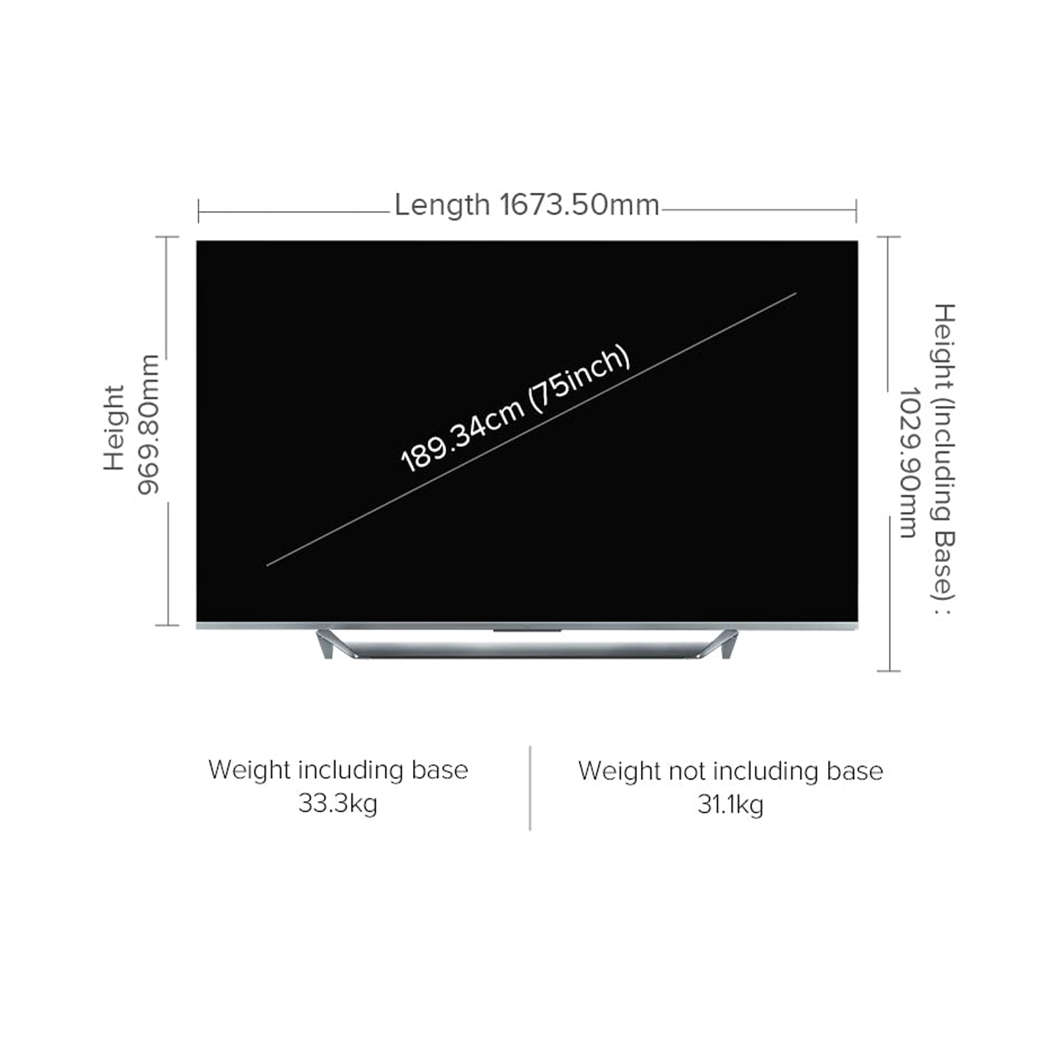 Xiaomi Mi QLED Television 75 with 4K Resolution 120Hz Refresh Rate 30W Stereo Speakers Patch Wall UI — image 4