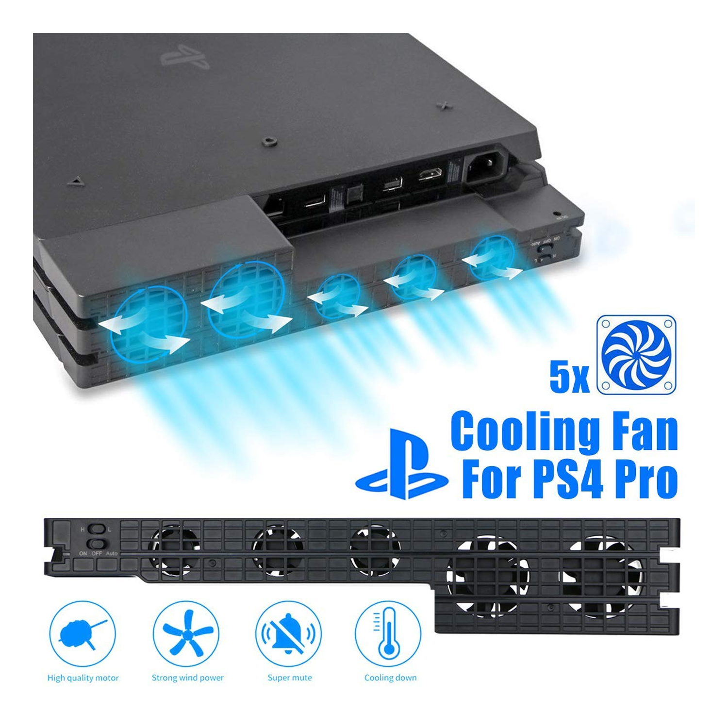 Dobe P4 Pro Cooling Fan For ps4 Gaming Console — image 6
