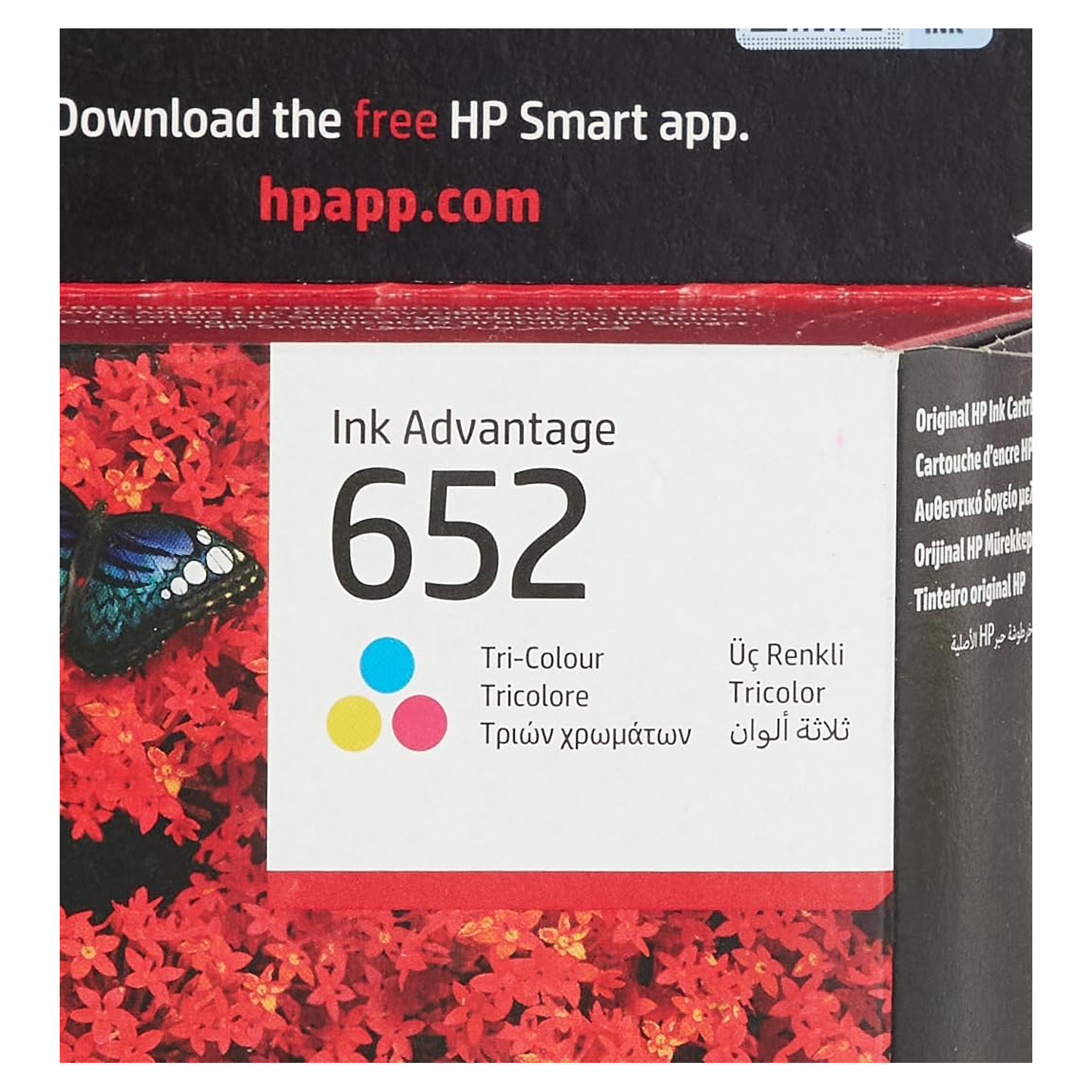 HP 652 Tri color Original Ink Cartridge — image 4