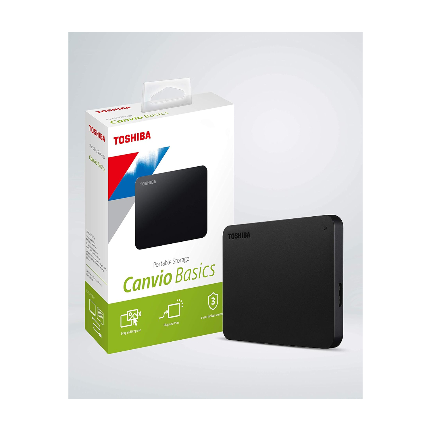 Toshiba 1TB Portable Hard Drive — image 2