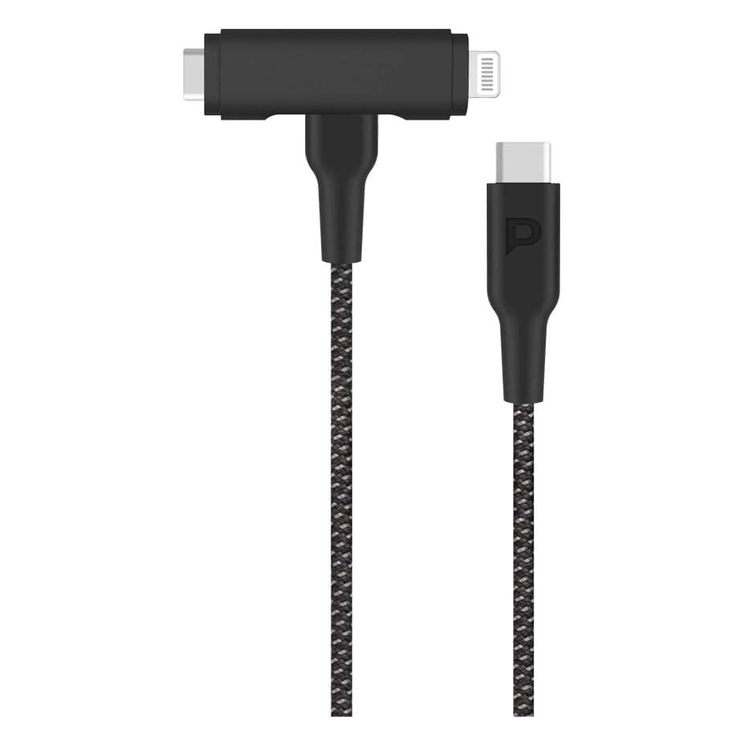 Powerology  Braided C2C Plus Lightning Cable 1.2M Black — image 3