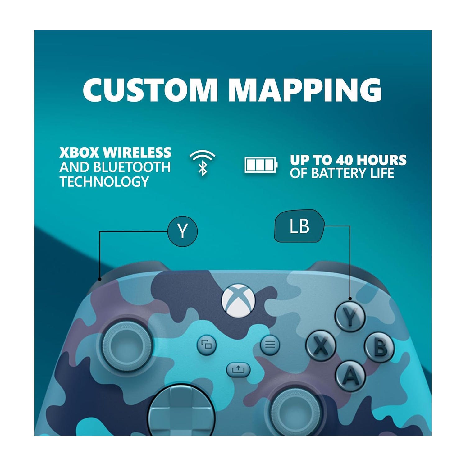 Xbox Core Wireless Controller Mineral Camo (Special Edition) — image 2