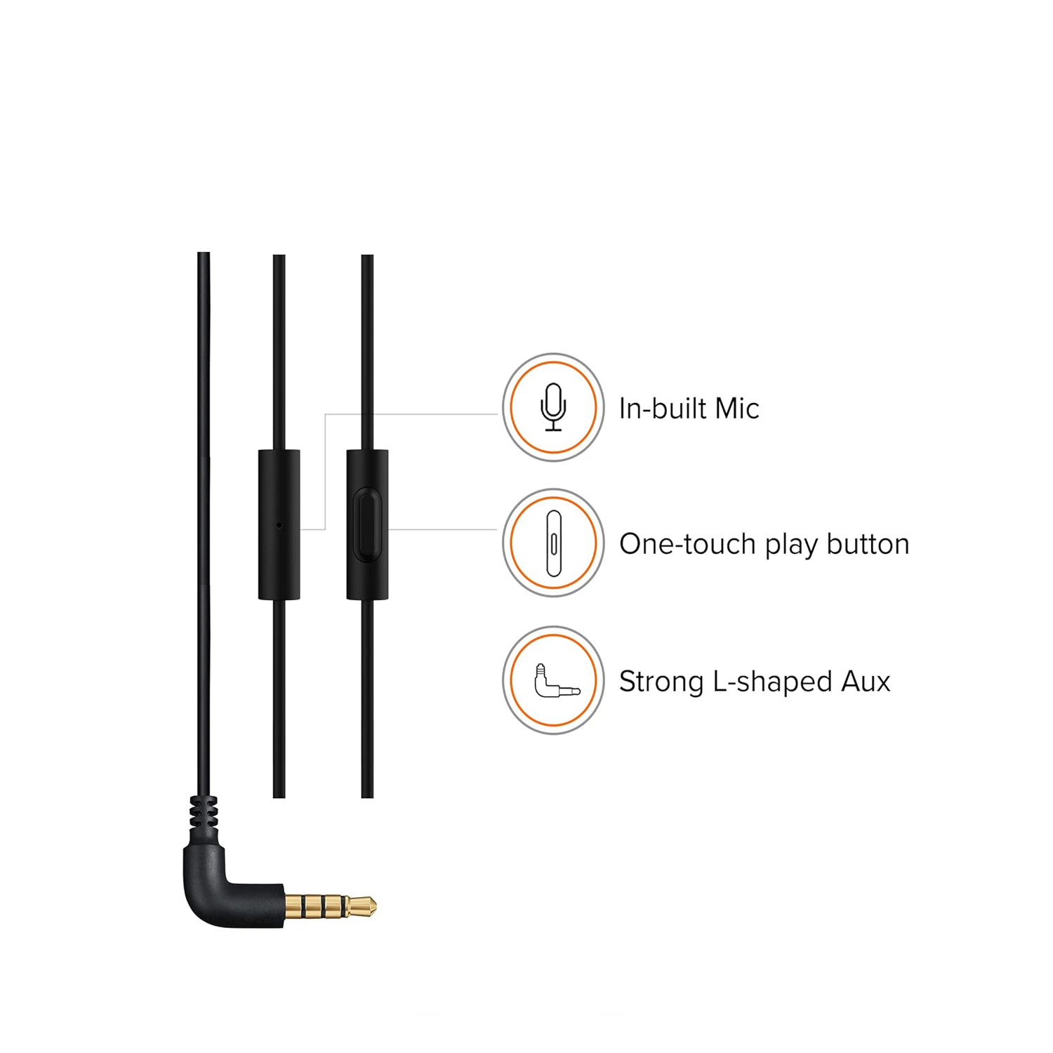 Xiaomi MI IN-Ear Earphone Black — image 3