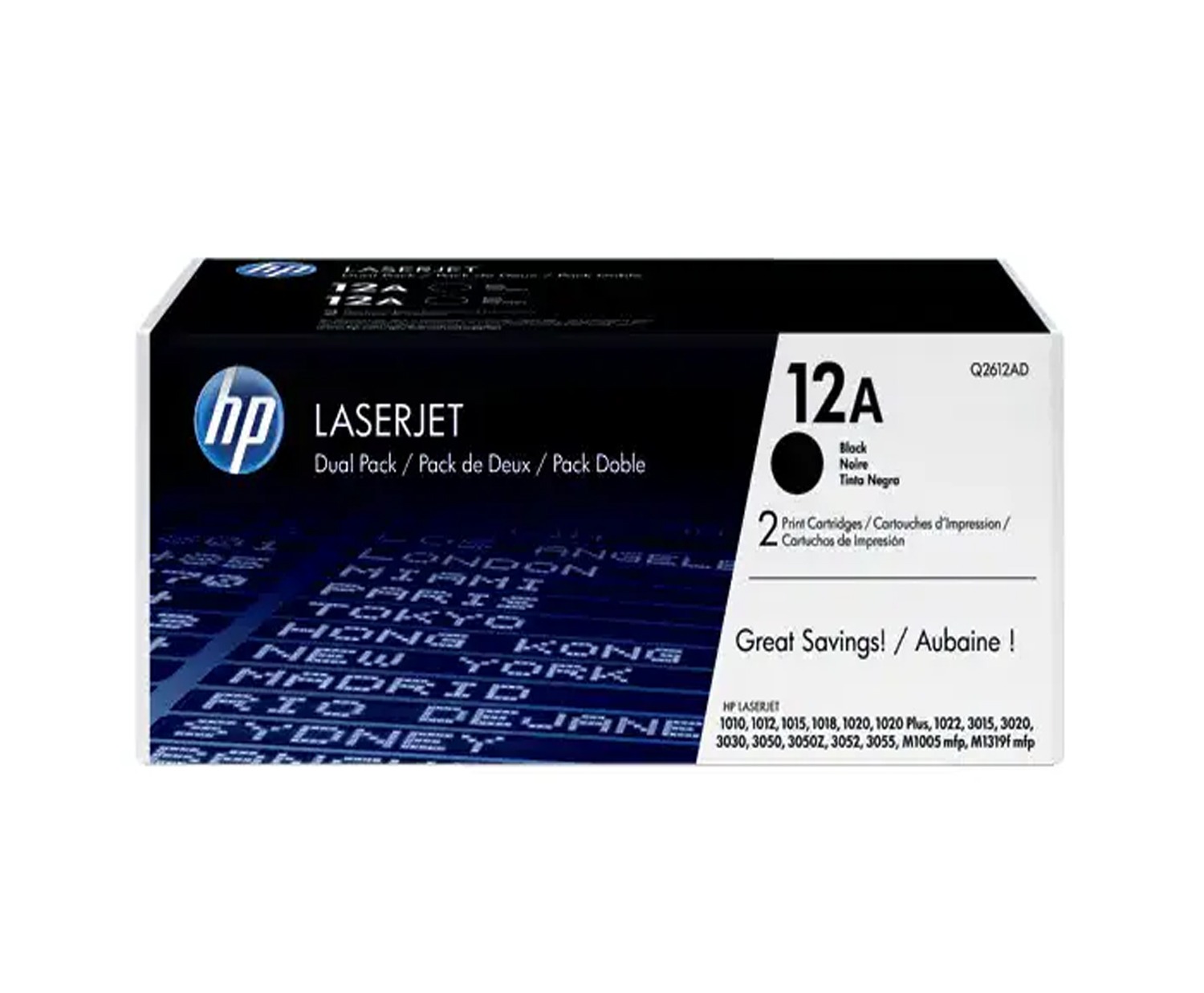 HP 12A Black LaserJet Toner Cartridge | Q2612A — image 2