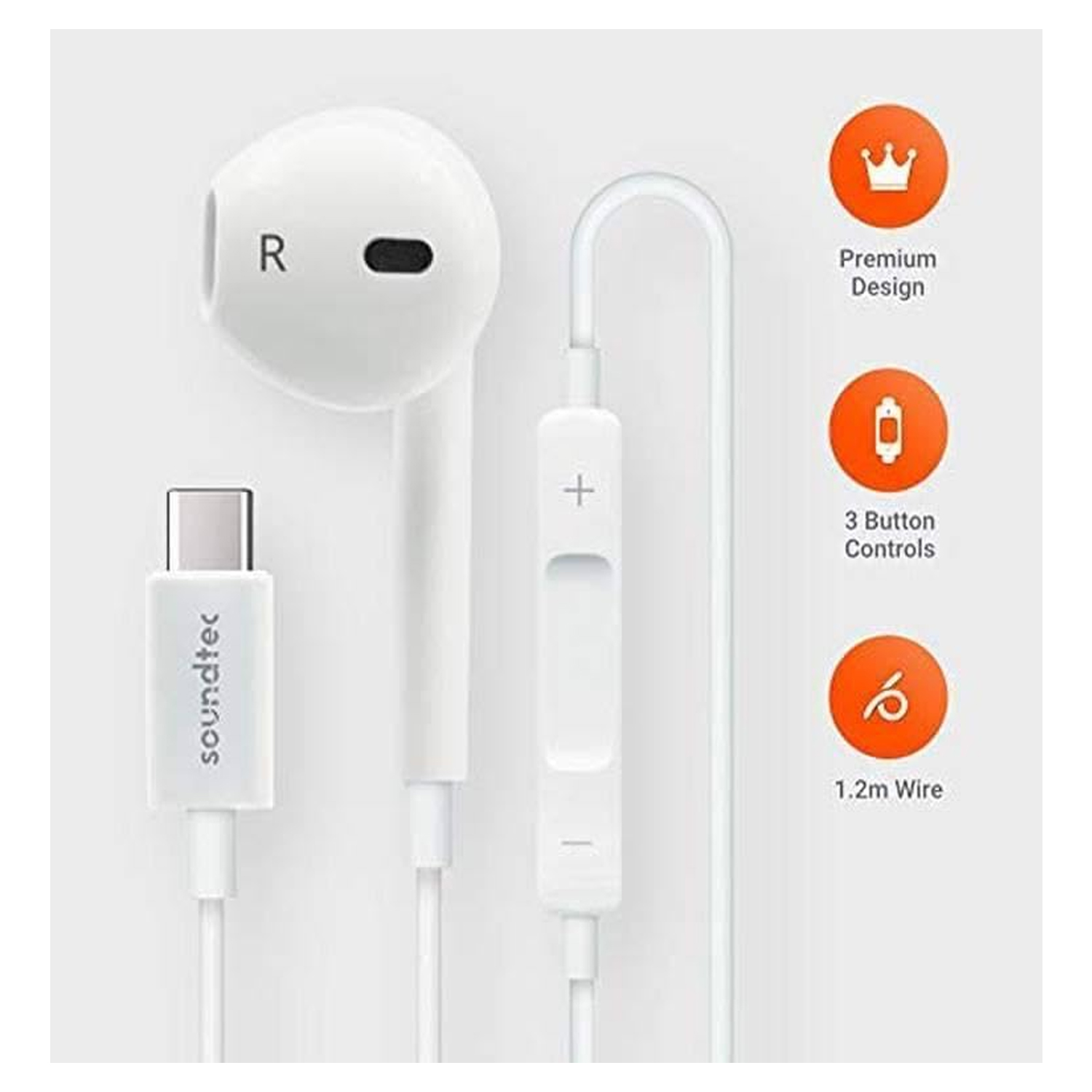 Porodo Soundtec Mono Earphone — image 4