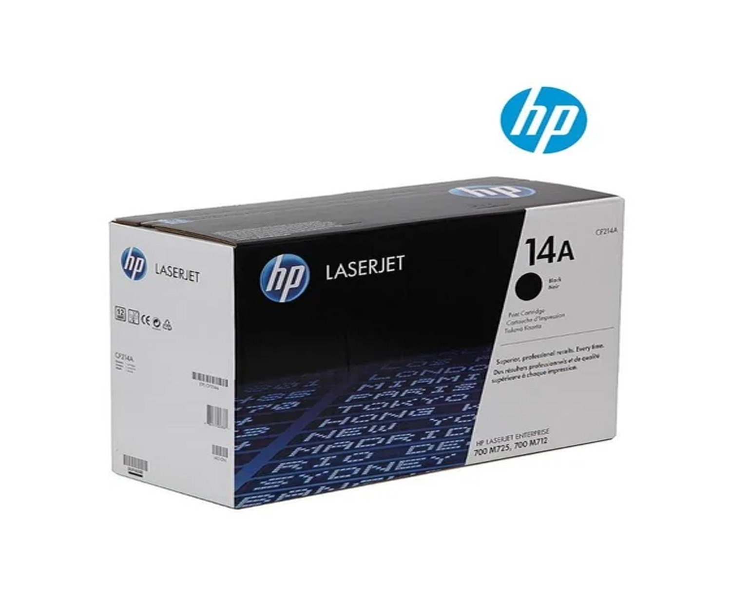 HP 14A Black LaserJet Toner Cartridge | CF214A — image 2