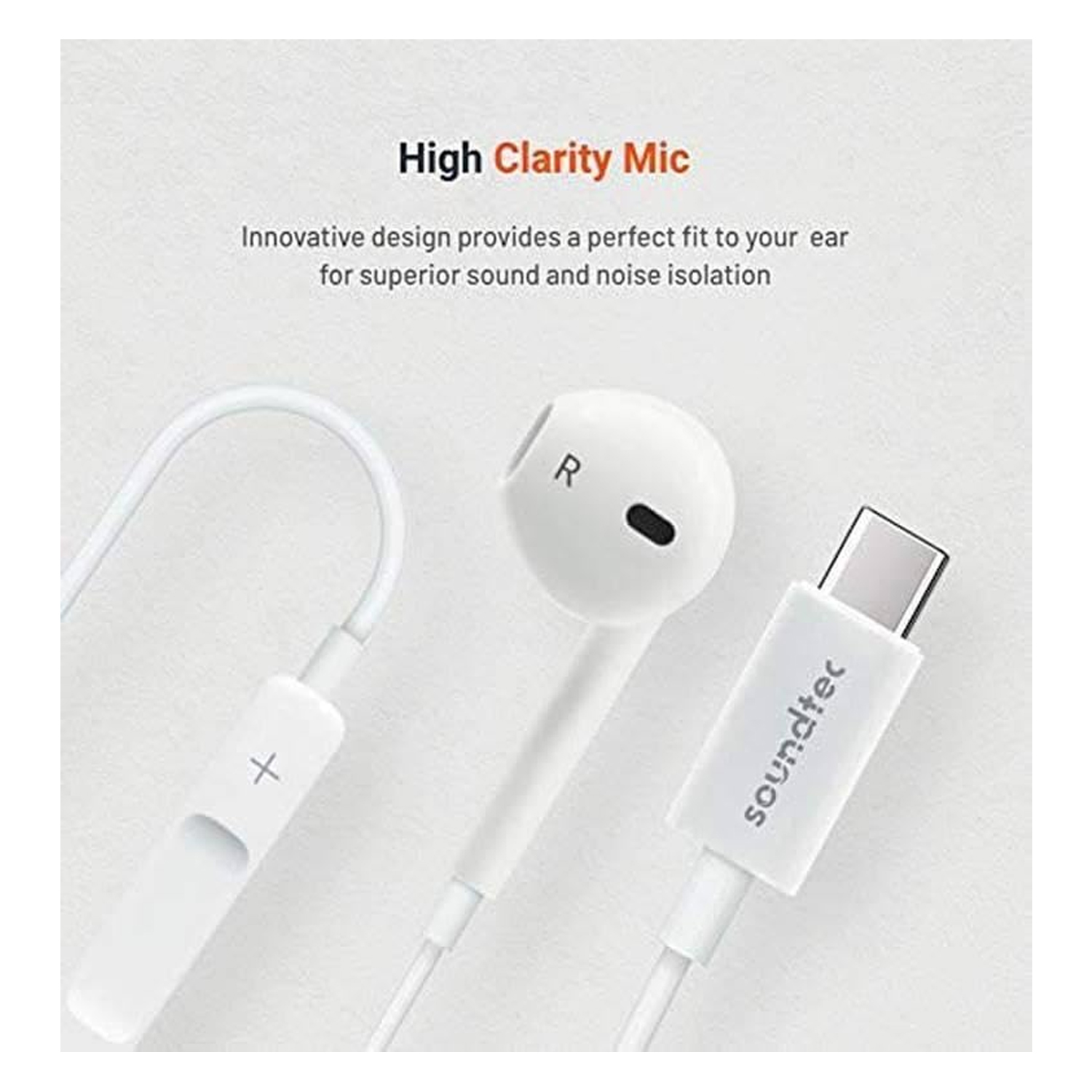 Porodo Soundtec Mono Earphone — image 2