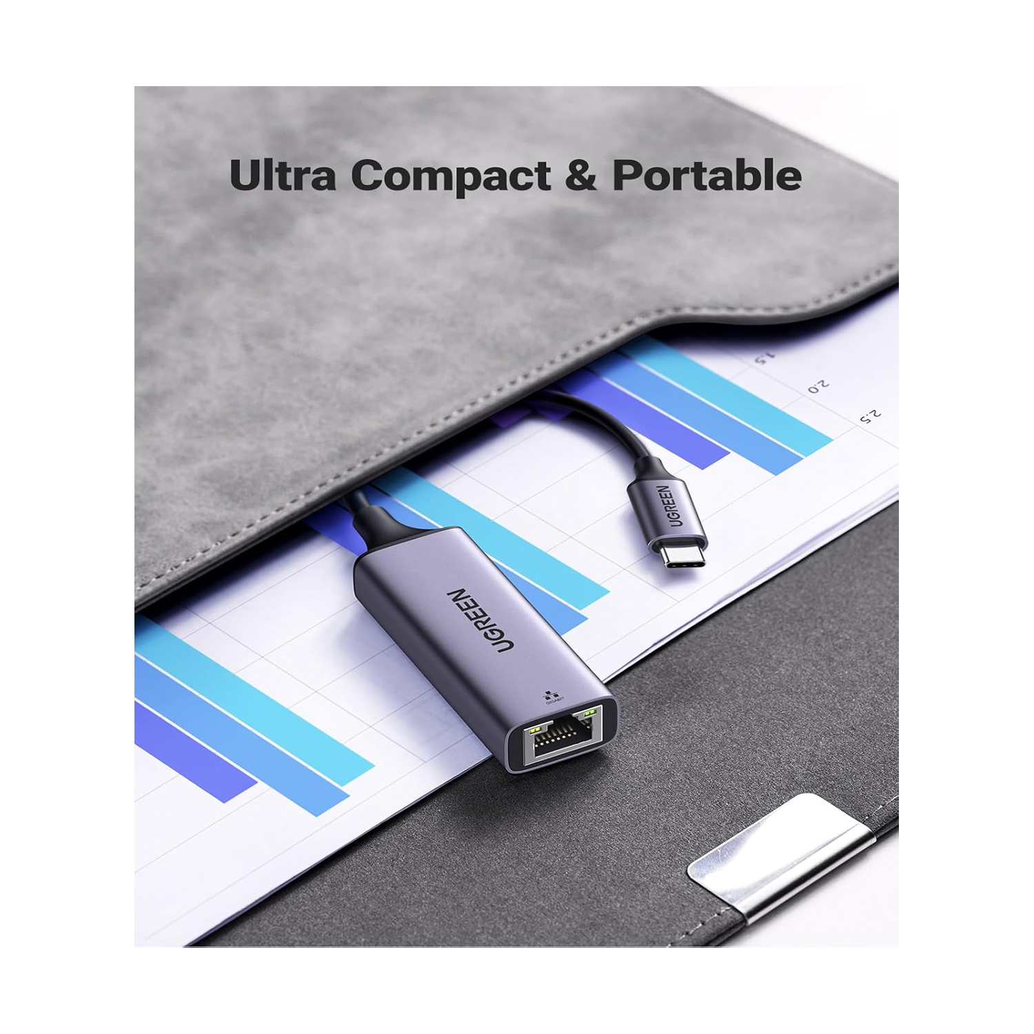 UGREEN USB C 1000Mbps Ethernet Adapter CM199 — image 2