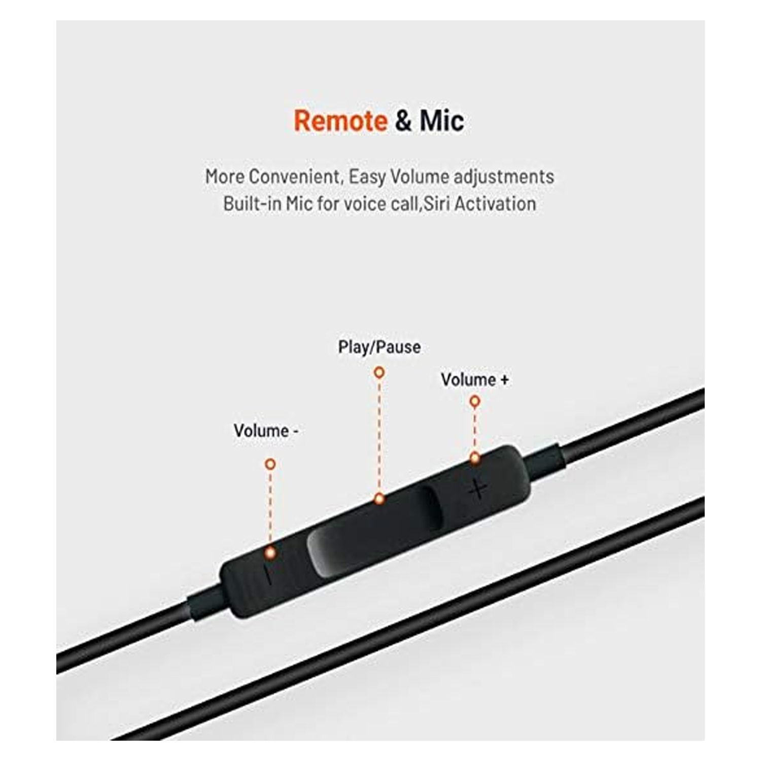 Porodo Soundtec Stereo Earphones with Lightning Connector — image 2