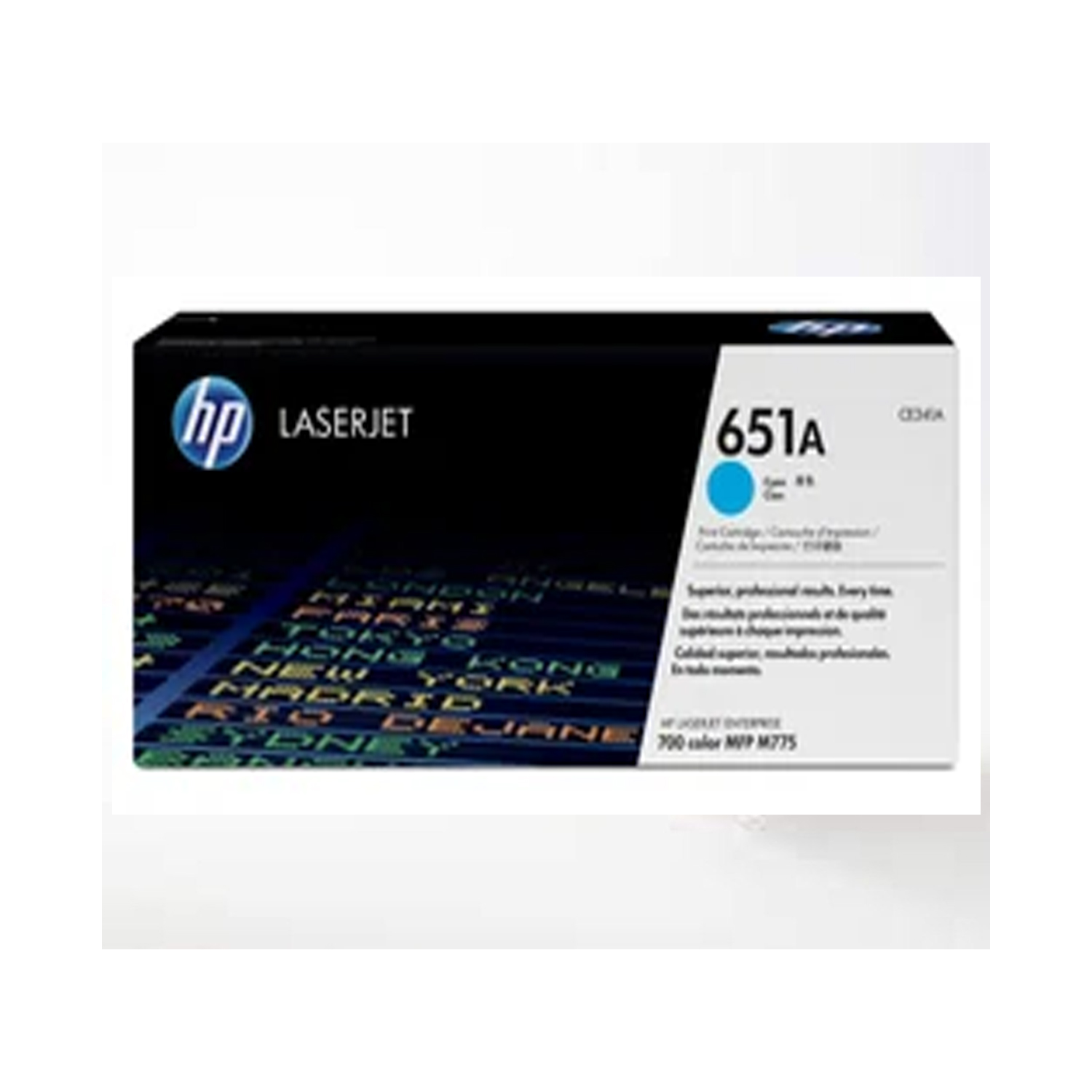 HP 651A Cyan LaserJet Toner Cartridge | CE341A — image 4