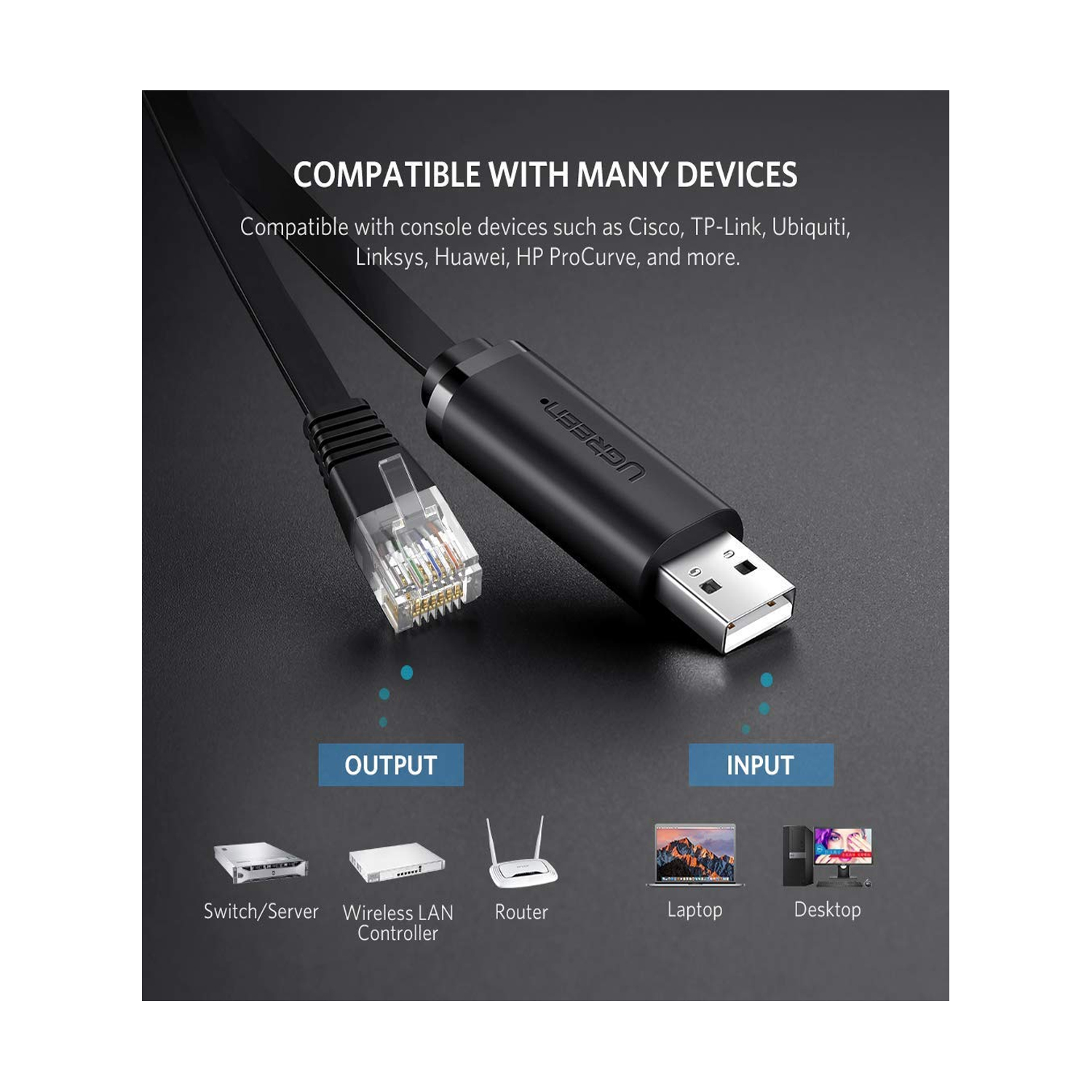 UGREEN USB TO RJ45 Console Cable CM204 — image 4