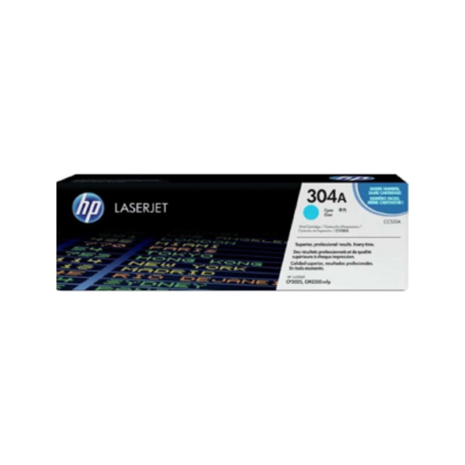 HP 304A Cyan LaserJet Toner Cartridge | CC531A — image 1