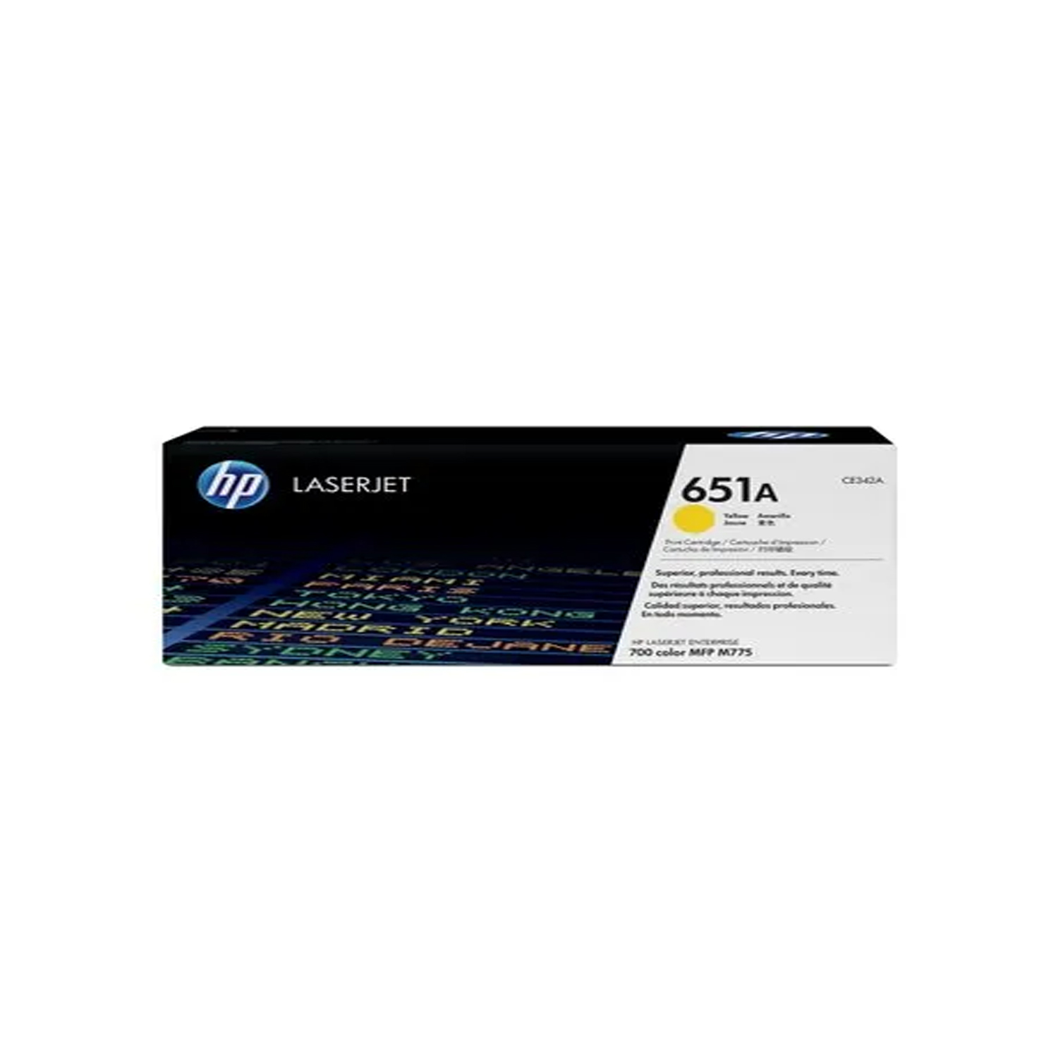 HP 651A Yellow LaserJet Toner Cartridge | CE342A — image 2