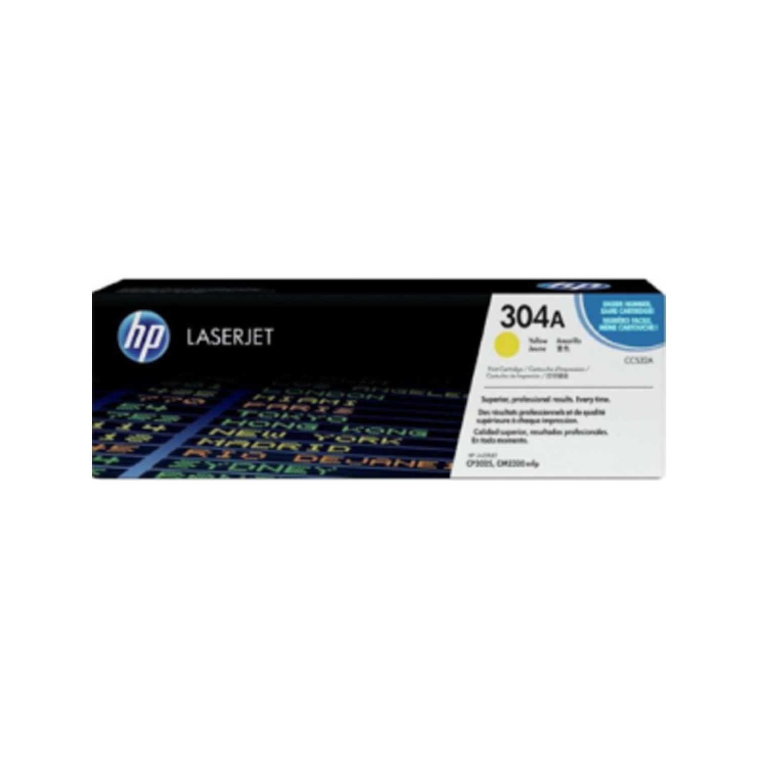 HP 304A Yellow LaserJet Toner Cartridge | CC532A — image 1