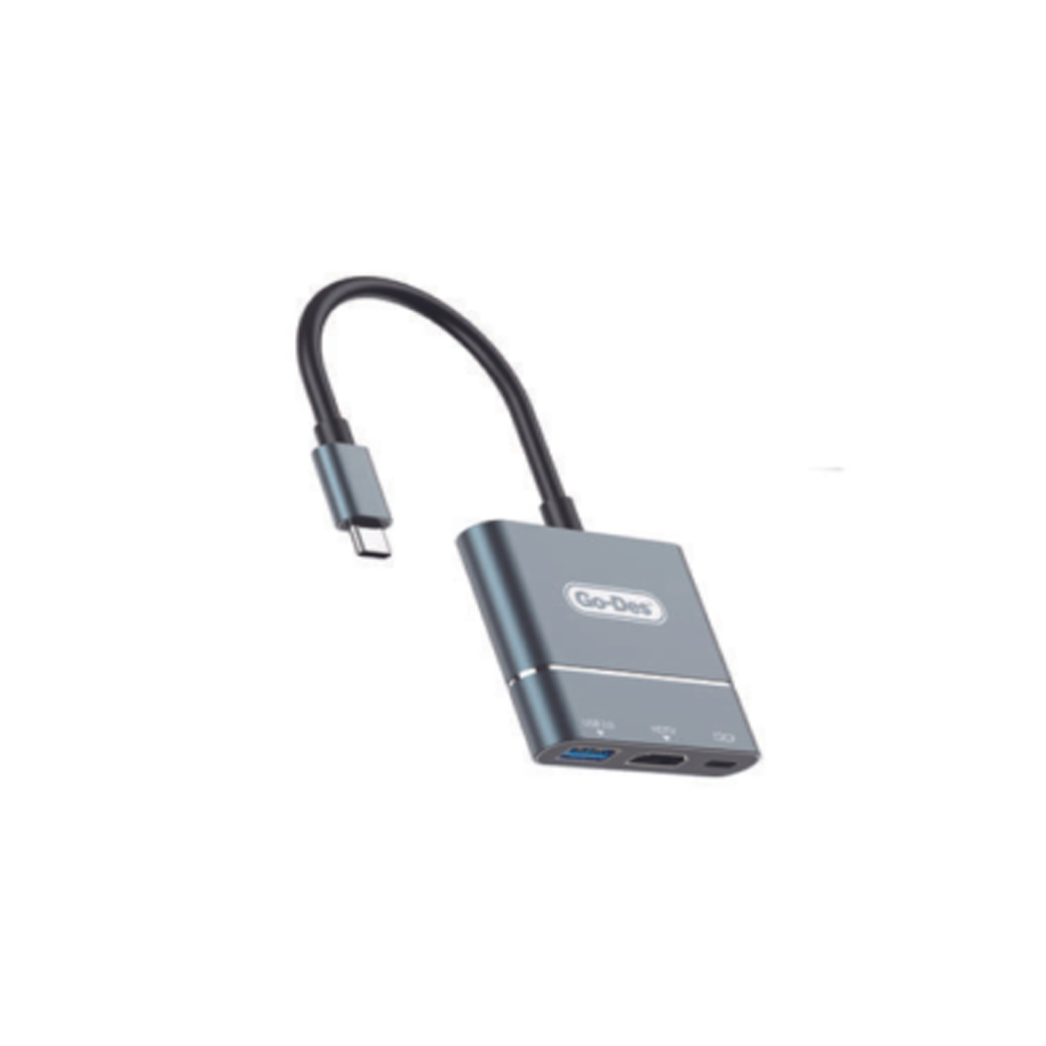 GO DES GD-6827 TYPE-C TO HDTV 3 IN 1 Converter Adapter — image 1