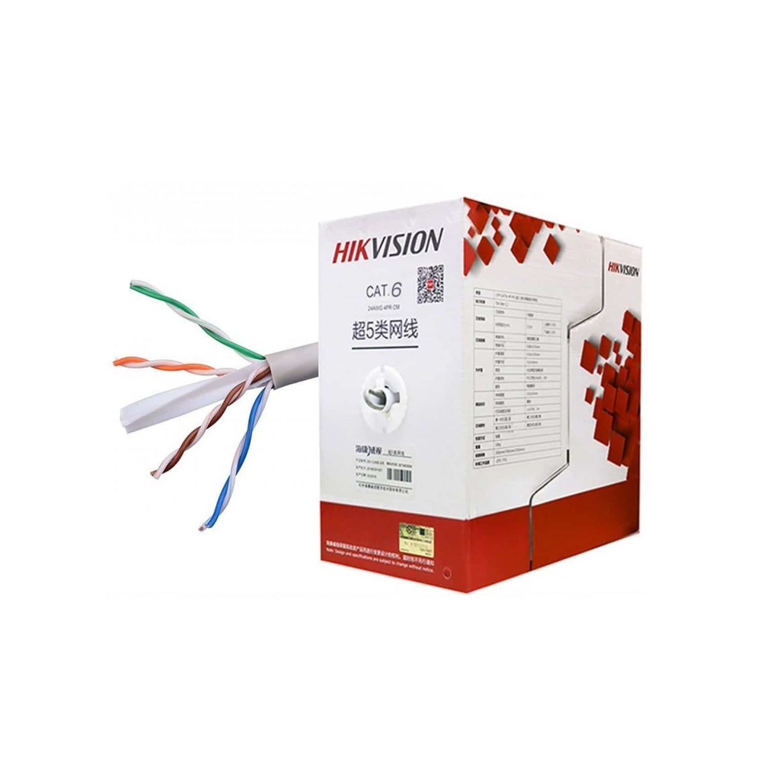 HIKVISION CAT6 UTP AWG23 305 Meter Cable — image 2