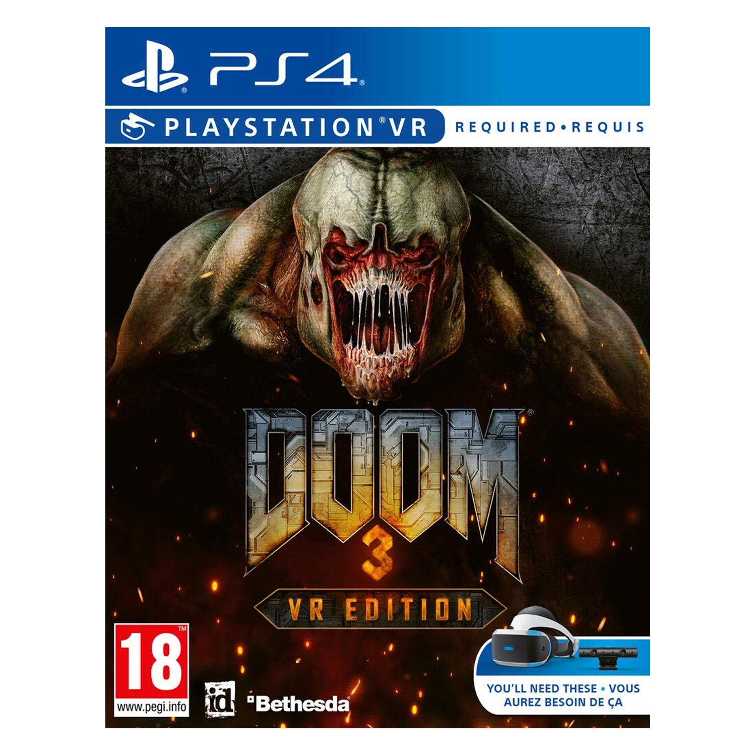 PS4 Doom 3 VR Edition Game — image 1