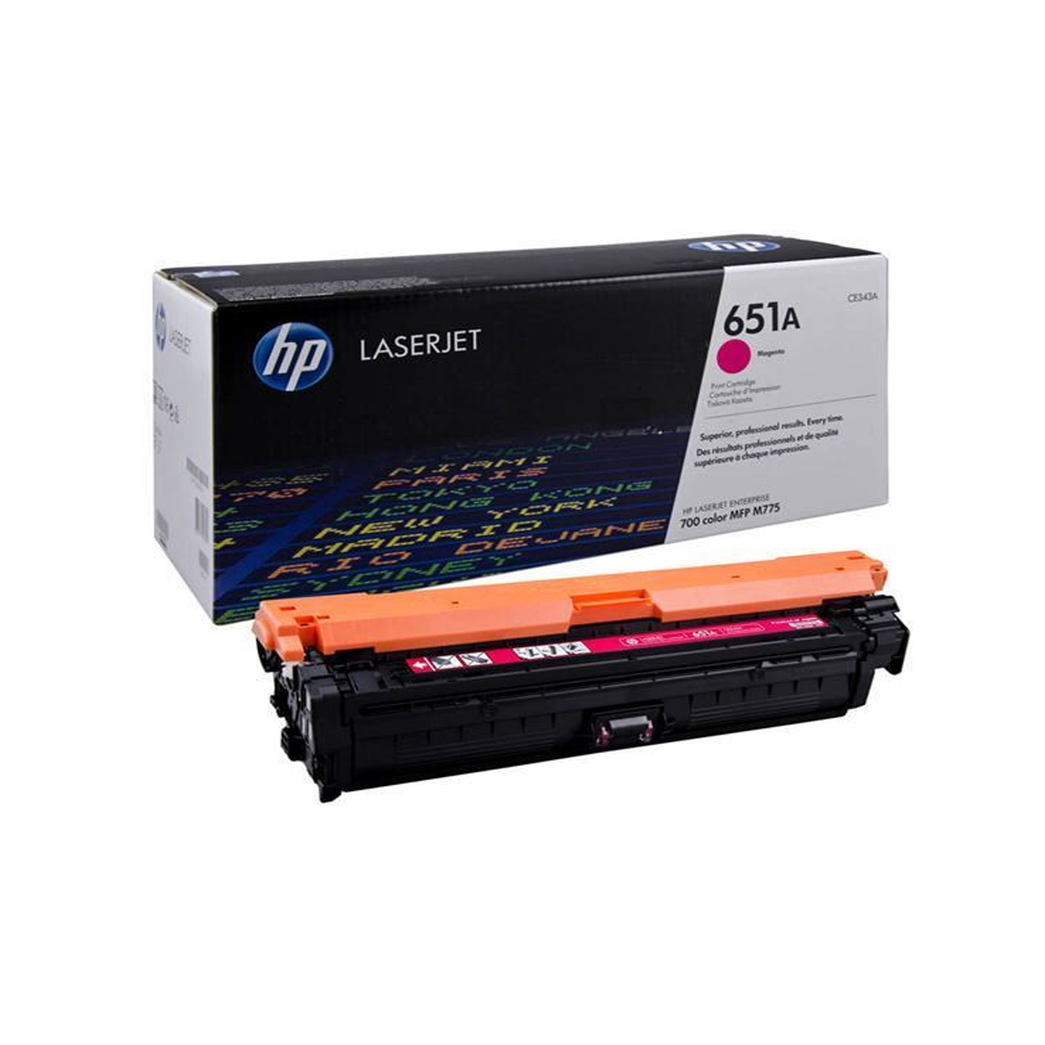 HP 651A Magenta LaserJet Toner Cartridge | CE343A — image 2