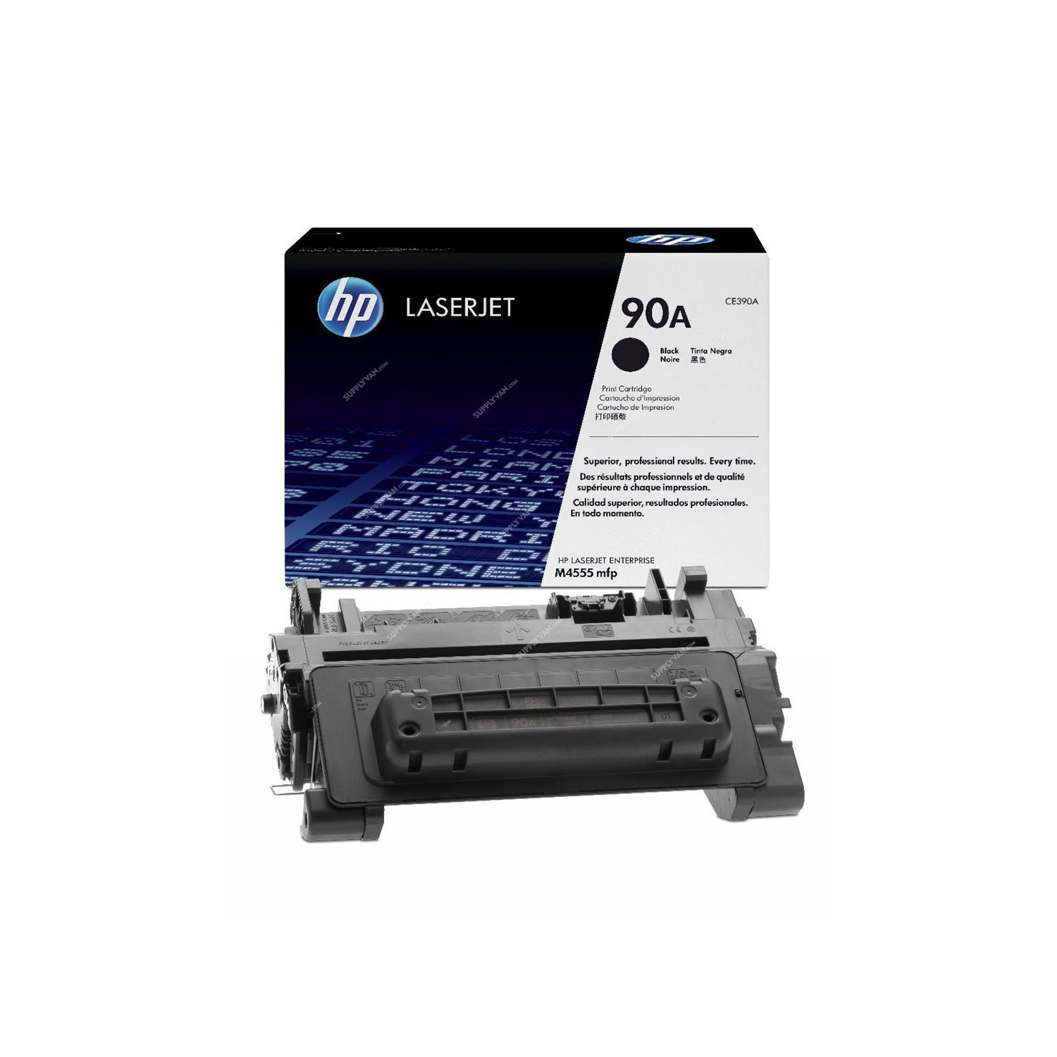 HP 90A Black LaserJet Toner Cartridge | CE390A — image 2