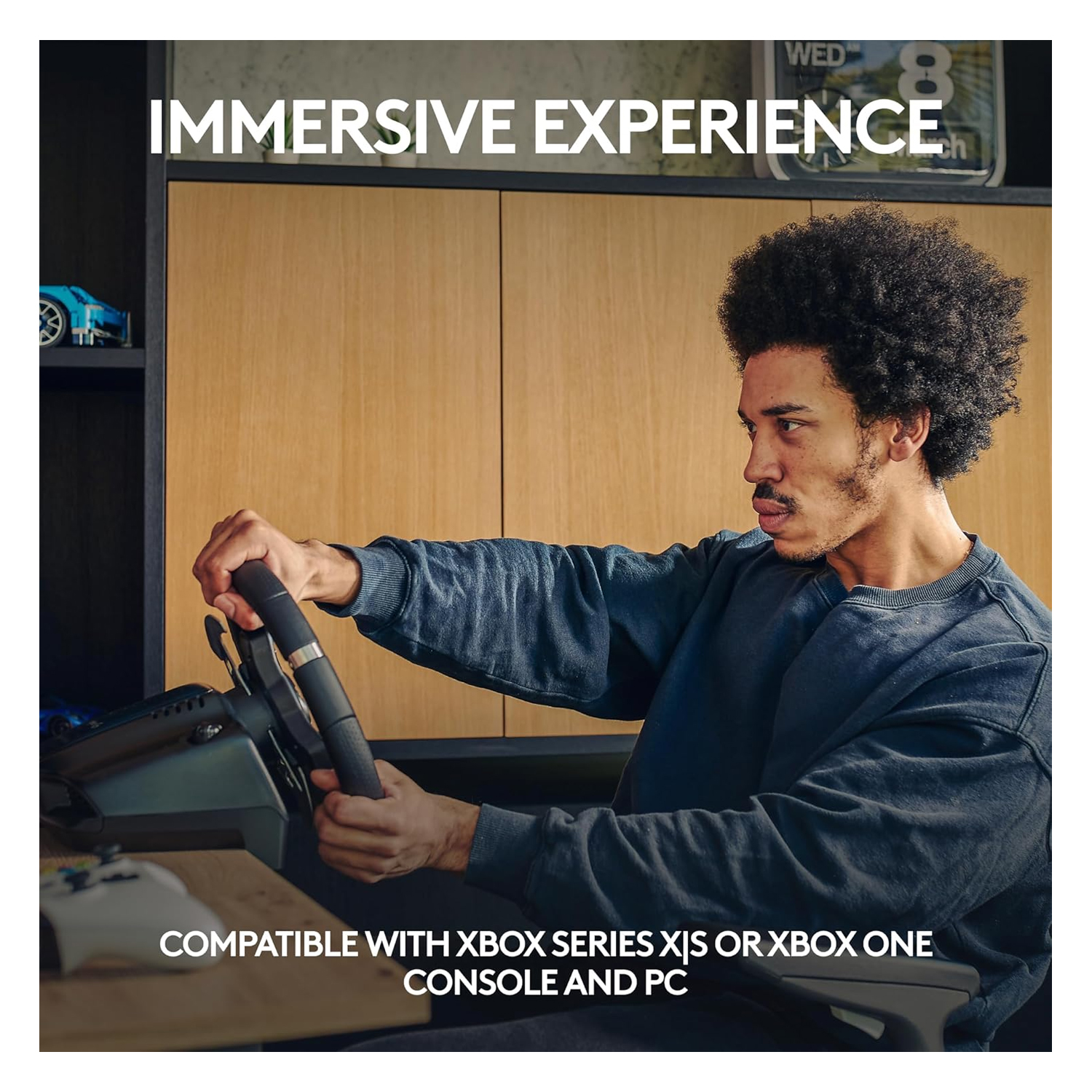 Logitech G920 Driving Force Racing Wheel For Xbox One/PC — image 4