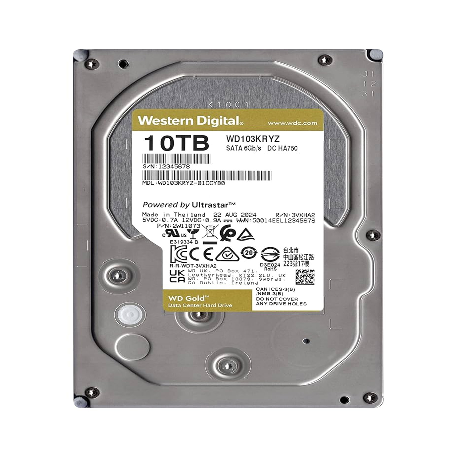 WD Gold Enterprise HDD – Powerful 7200RPM SATA Storage — image 3