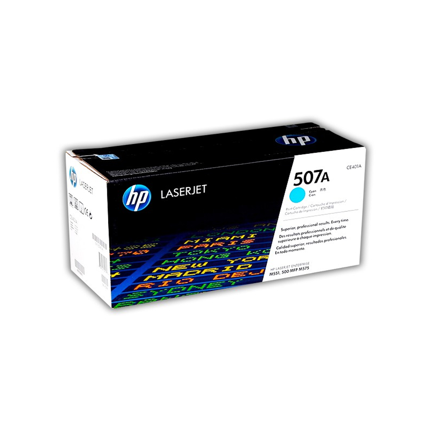 HP 507A Cyan LaserJet Toner Cartridge | CE401A — image 3