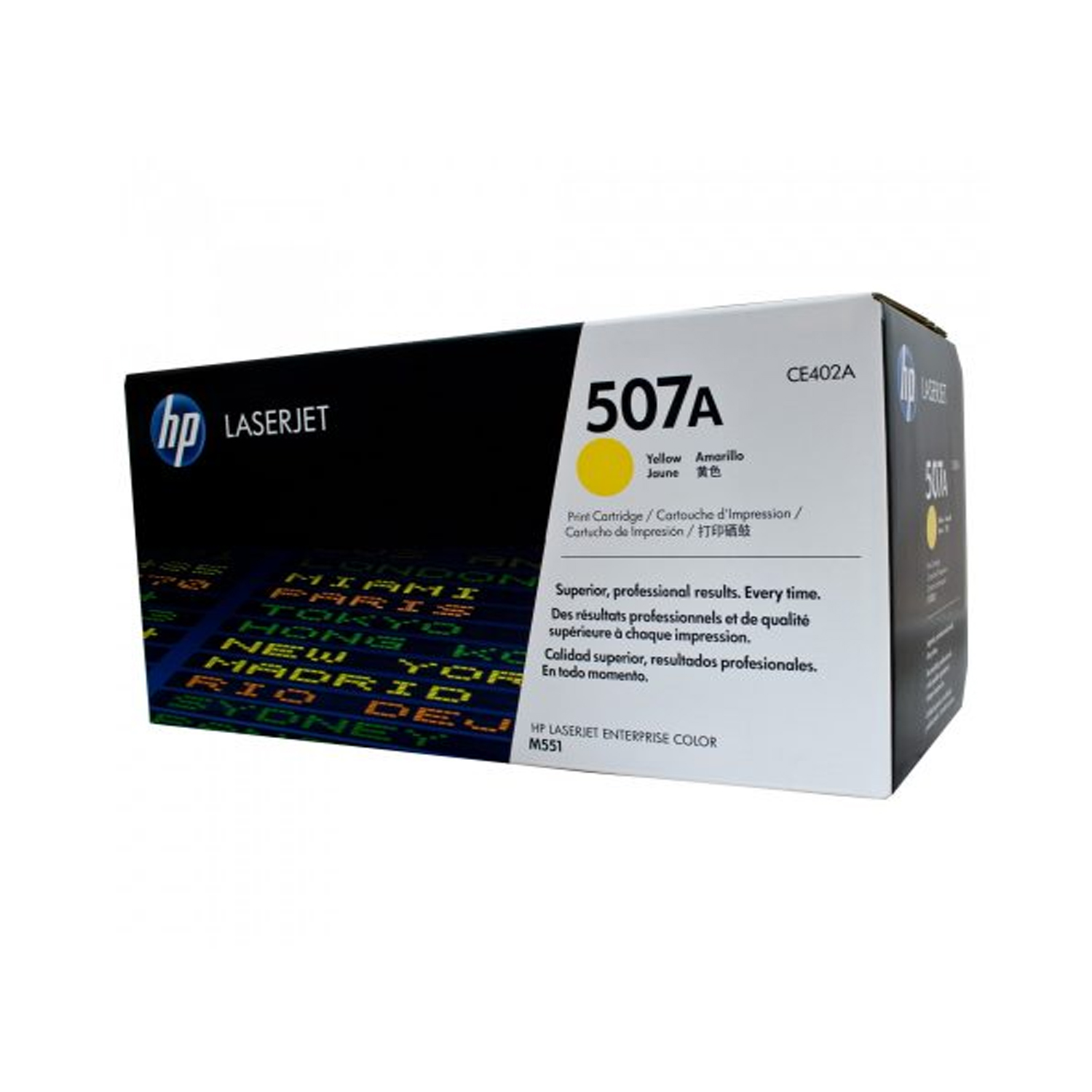 HP 507A Yellow LaserJet Toner Cartridge | CE402A — image 2