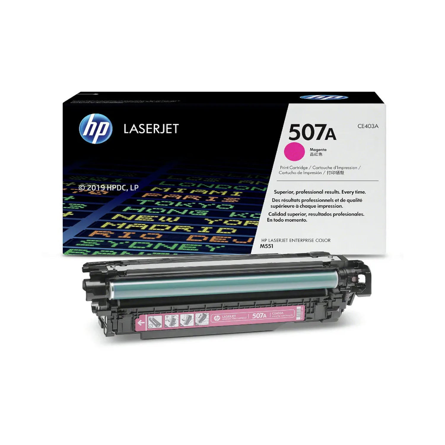HP 507A Magenta LaserJetToner Cartridge | CE403A — image 3