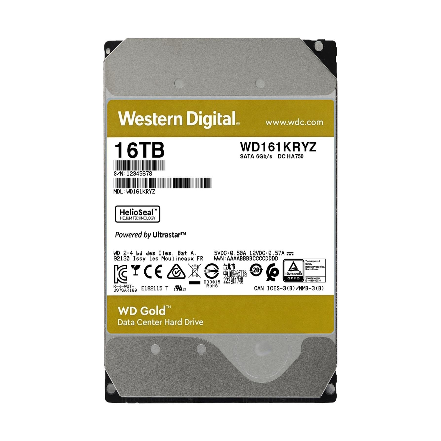 WD Gold Enterprise HDD – Powerful 7200RPM SATA Storage — image 4