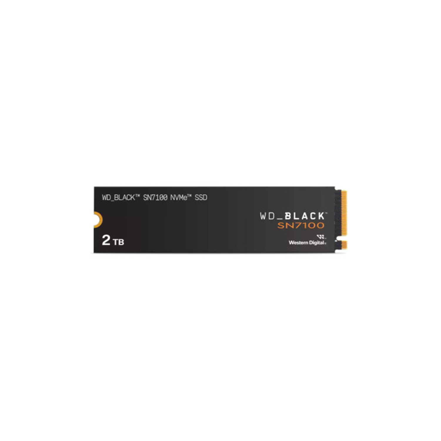 WD Internal Game Drive SN7100 2TB SSD NVMe M.2 2280 Gen 4 7250MB/S Black WDS200T4X0E — image 2