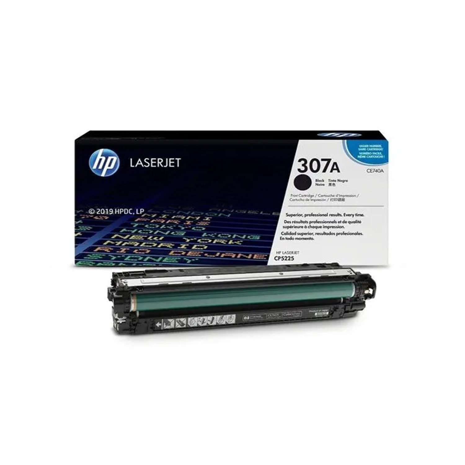HP 307A LaserJet Black Print Cartridge | CE740A — image 3