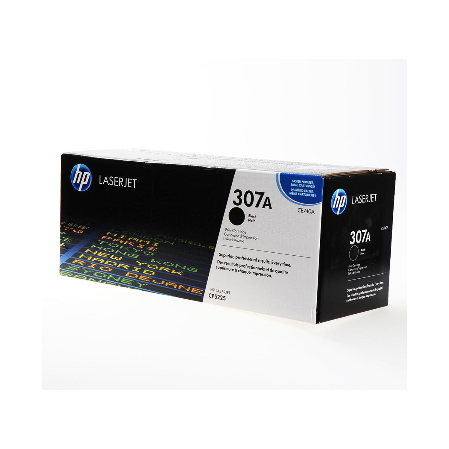 HP 307A LaserJet Black Print Cartridge | CE740A — image 2