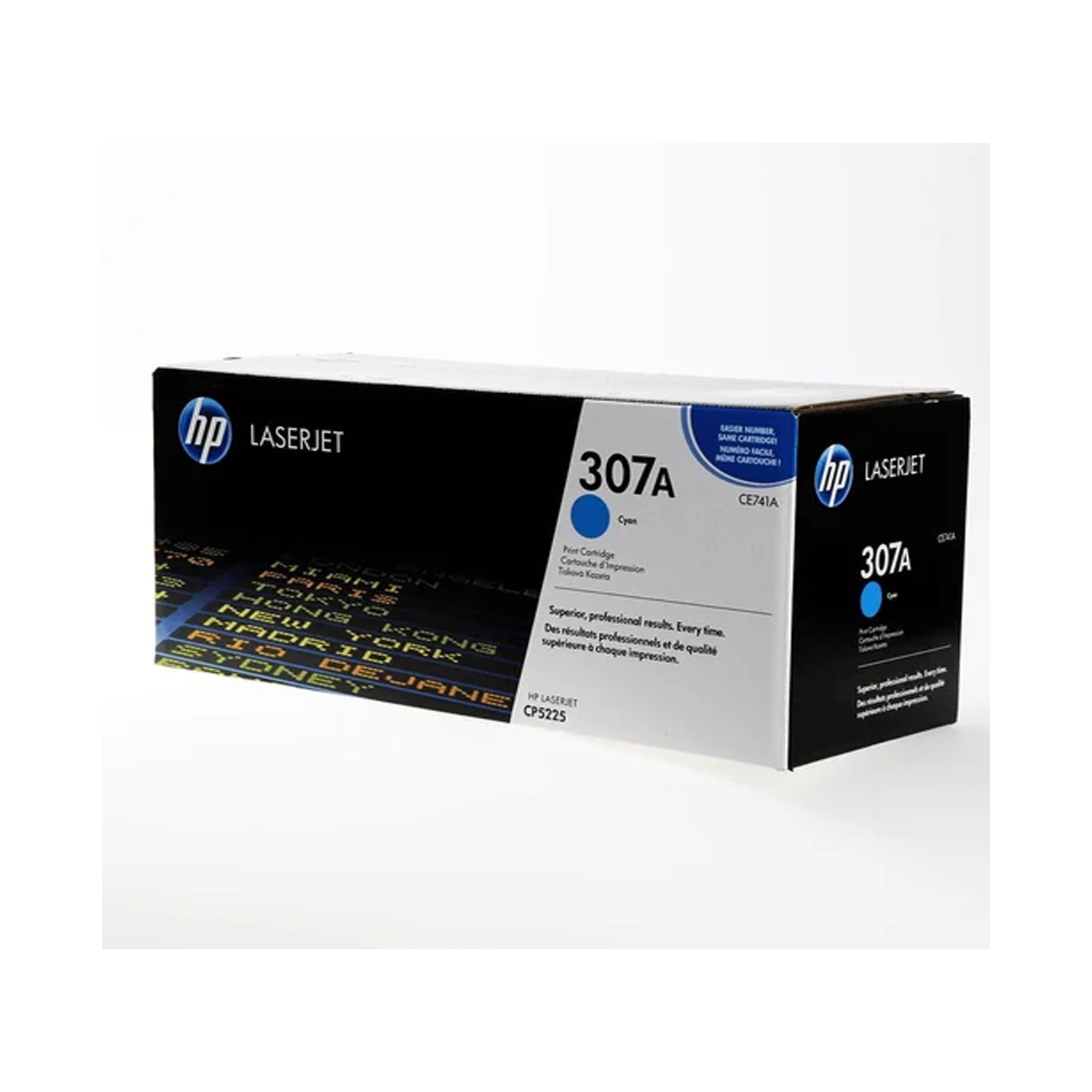 HP Color 307A Cyan LaserJet Print Cartridge | CE741A — image 3