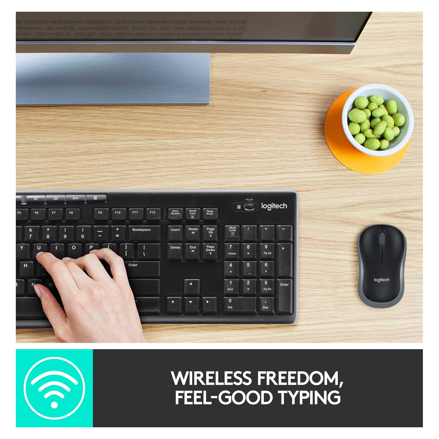 Logitech MK270 Wireless Keyboard and Mouse set — image 4