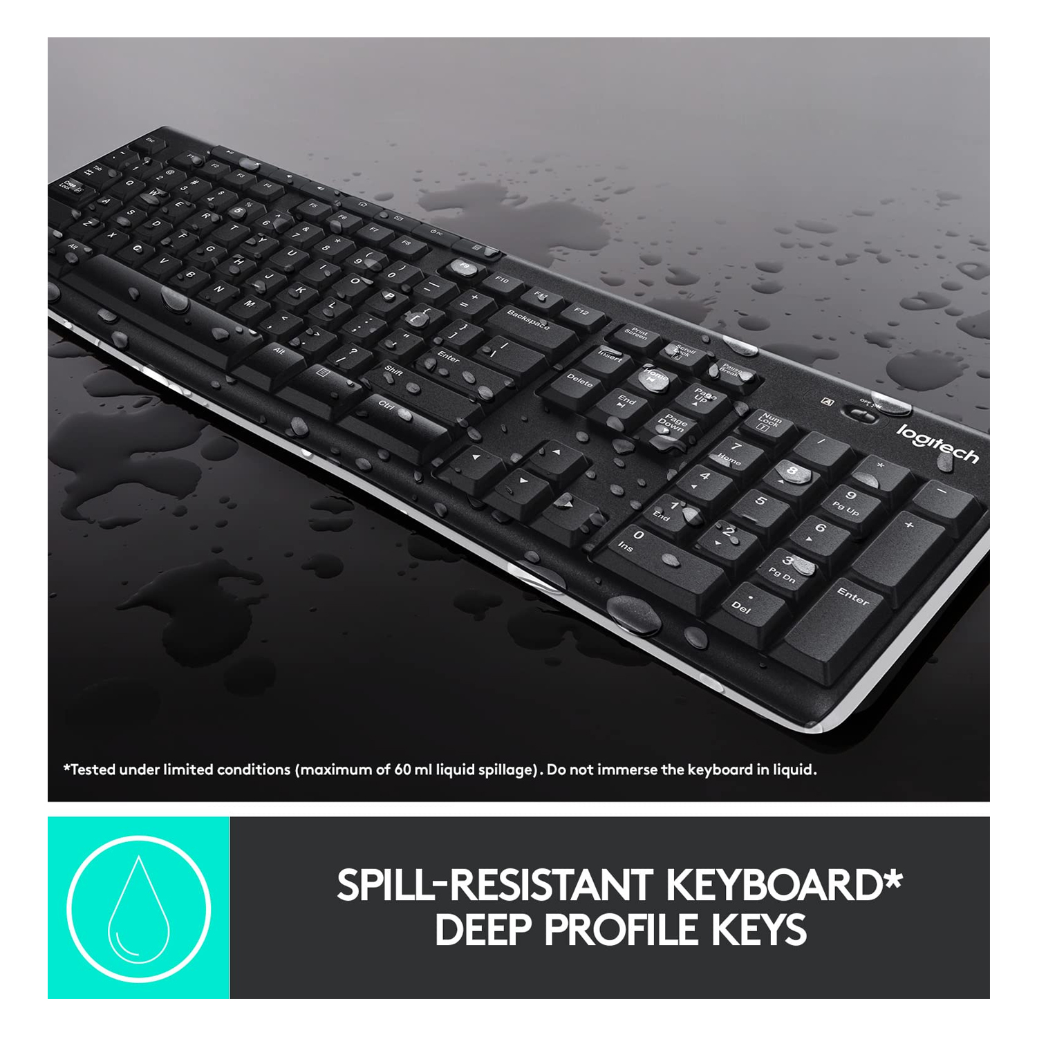 Logitech MK270 Wireless Keyboard and Mouse set — image 3