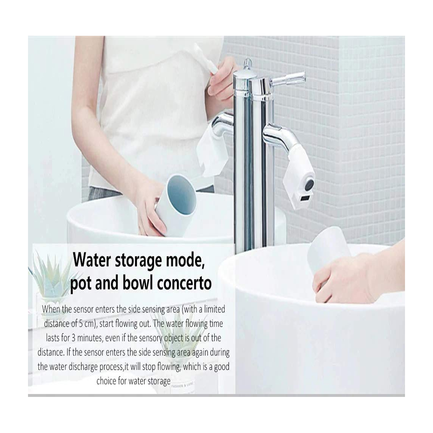 Xiaoda Portable Smart Automatic Water Saver Tap — image 2